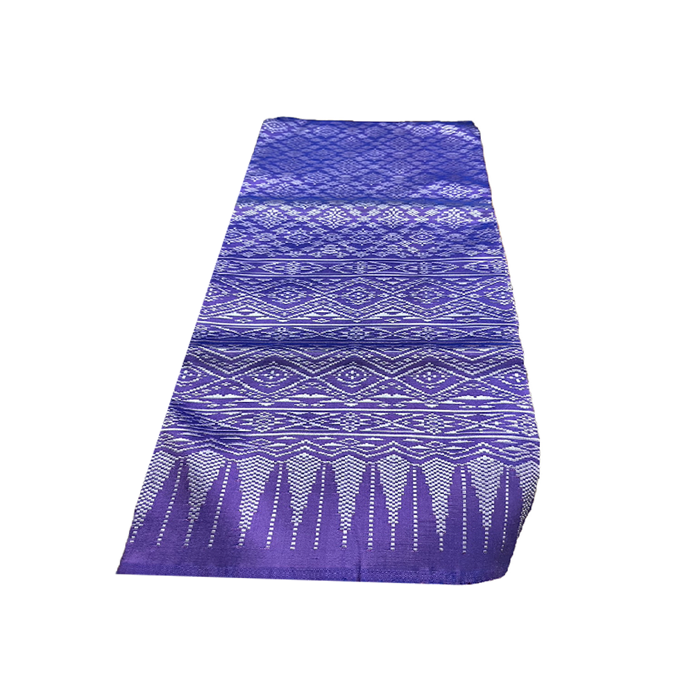 Hand Woven Silk(Sroy Sang Chan Pattern) Silk Dress Women Printed Silk Fabric Clothes Premium Grade from Thailand