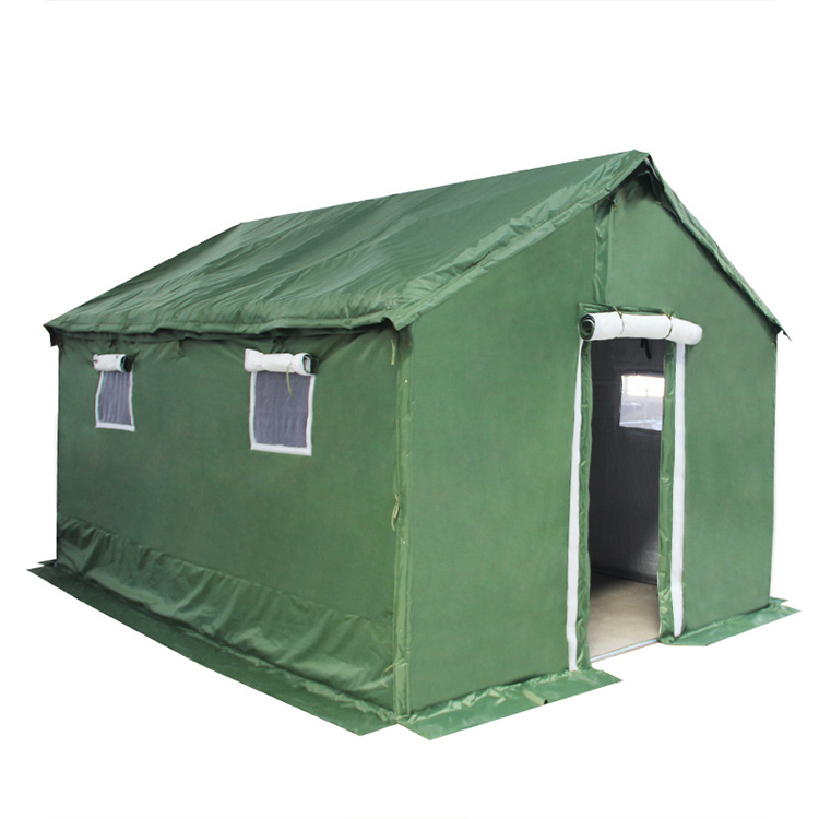 High Quality Heavy Duty Emergency Shelter Isolation Tent Large Industrial Heavy Duty Waterproof Disaster Relief Outdoor Tent