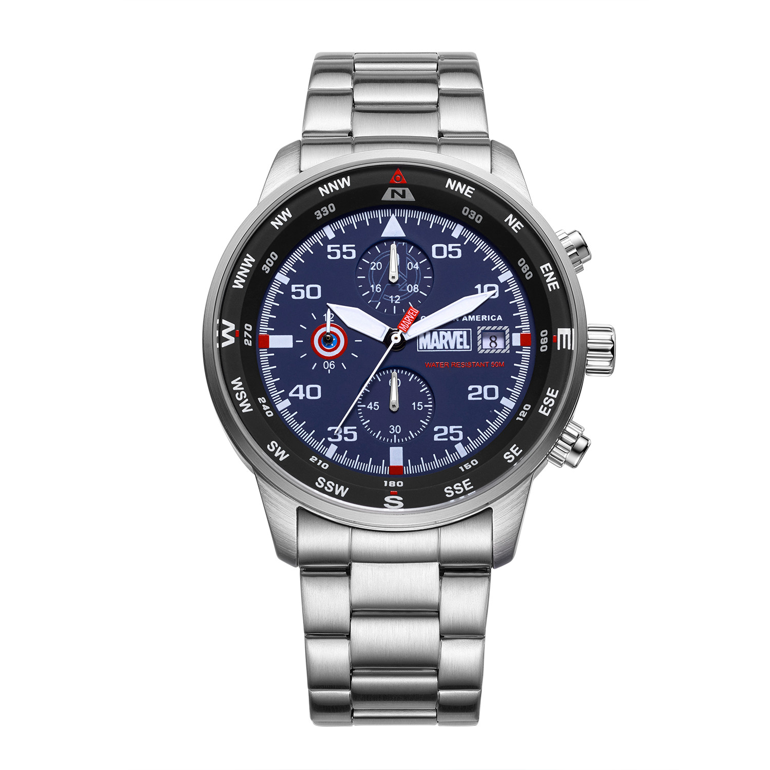 Top Brand Stainless Steel 5ATM Waterproof Luxury 2021 Wrist Watches For Men