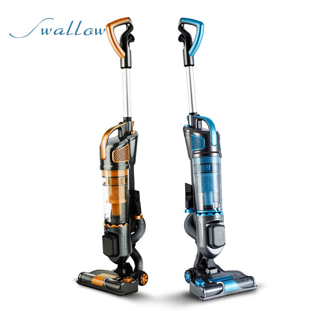 160W Bagless 2-in-1 Upright Stick and Handheld Cordless Vacuum Cleaner with  HEPA Filter Vacuums | Swallow