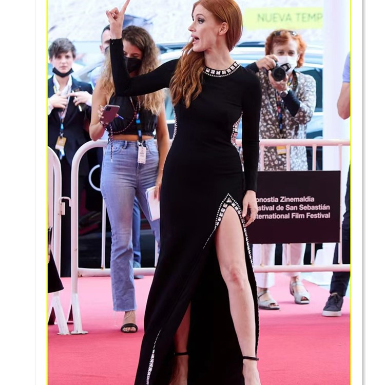 Sexy Women Celebrity Runway Party Clubwear Sexy Vestidos de Fiesta Bandage Evening  Dress