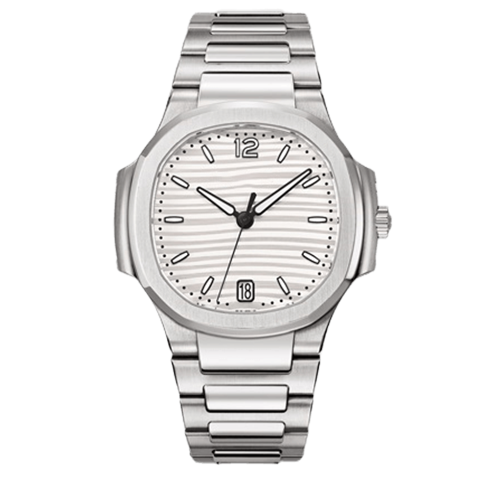 New arrival fashion luxury women lady charm stainless steel automatic mechanical movement watch