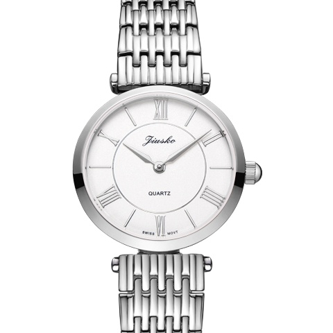 Elegant Wrist Watches Quartz Movement  All Stainless Steel Watch Women Luxury