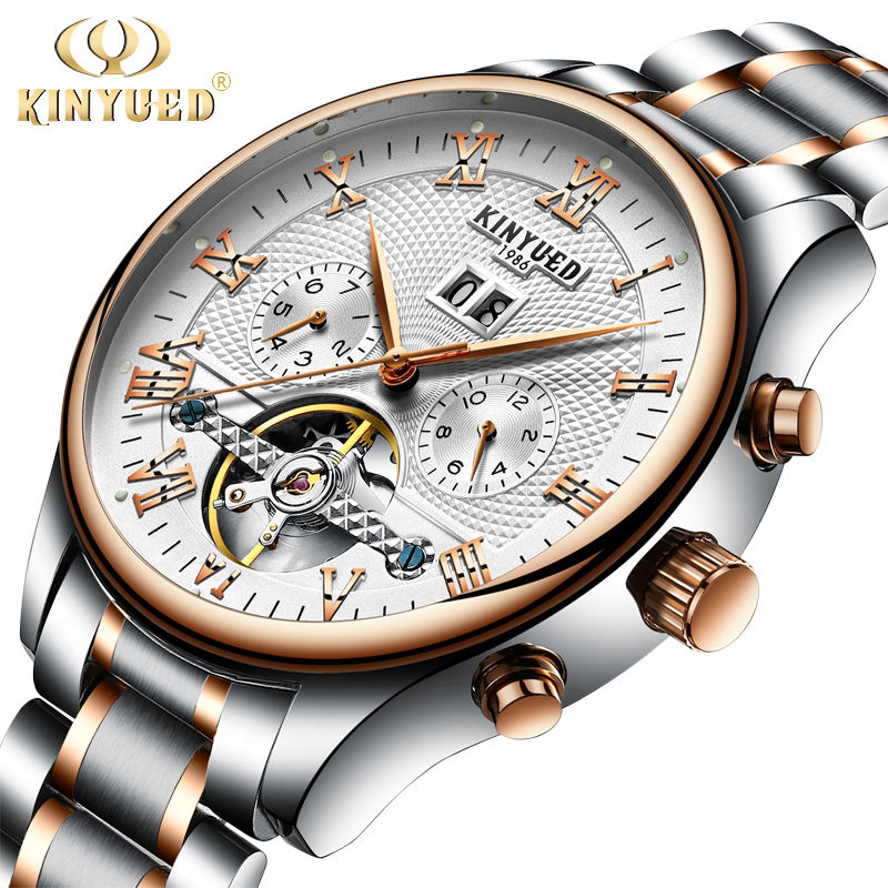 low moq watch skeleton fully automatic mechanical watches movement oem watch mechanical automatic with date and day