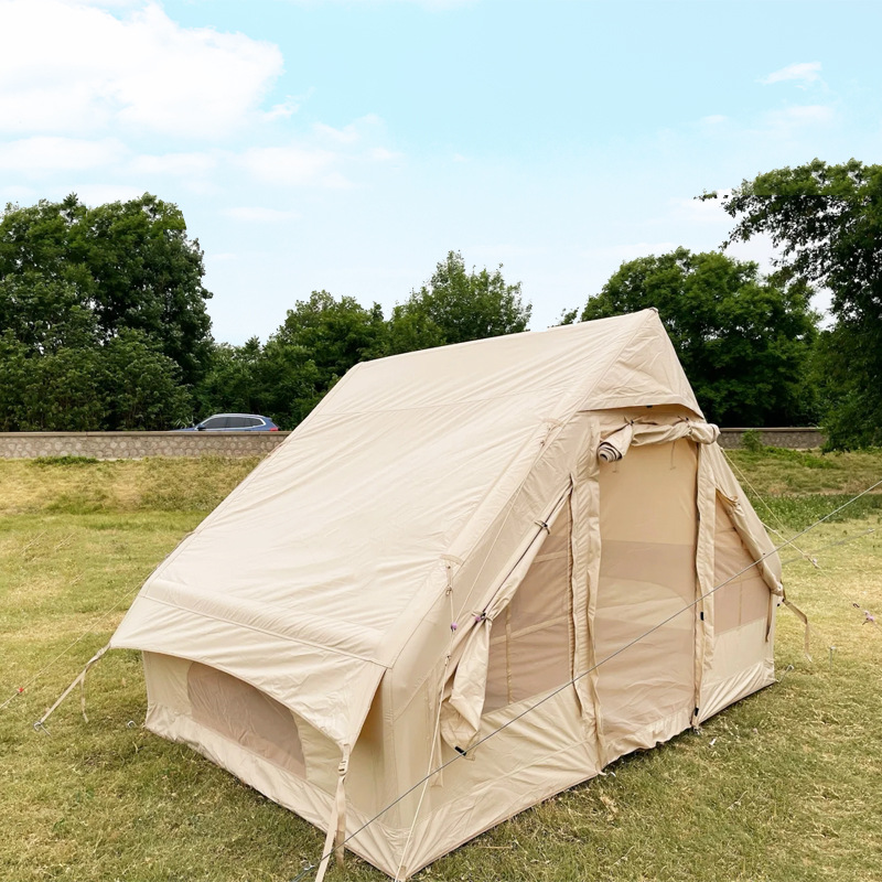 Outdoor portable camping thickened rain-proof fully automatic free-to-build tents camping inflatable tents