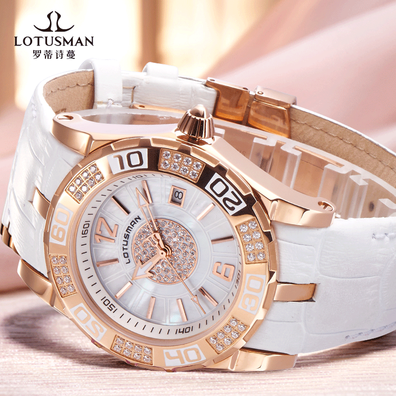 quartz watch men BOMAXE HOT Gold Jewelry Buckle Quartz Movement Best Sell Elegance Charm Women Diamond Watch