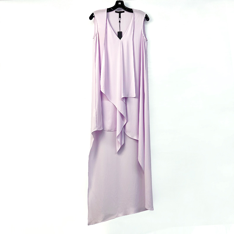 8A59 2022 New Arrive Women Casual Dress Sleeveless Solid Color Irregular Hem Dress For Women