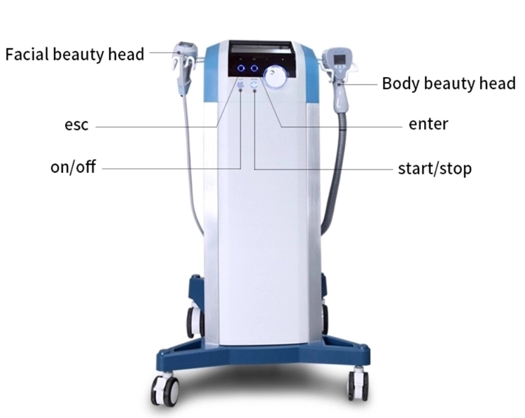 2022 Newest product ultrasound rf 360 beauty machine RF skin tightening wrinkle removal device