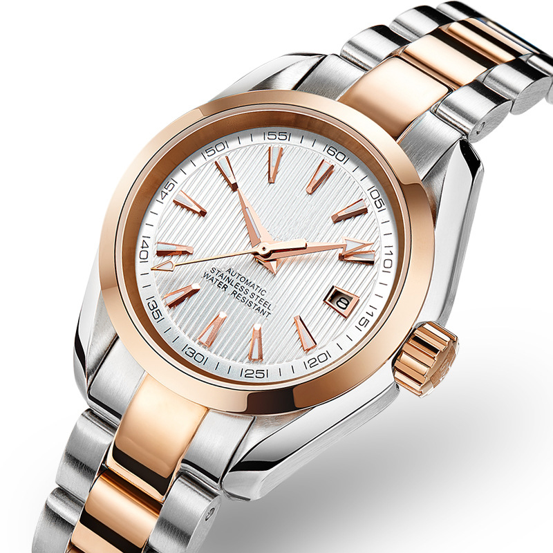 Casual Ladies Wrist Watch Luminous Multifunctional Mechanical Movement Luxury Ladies Automatic Watch Rolojes