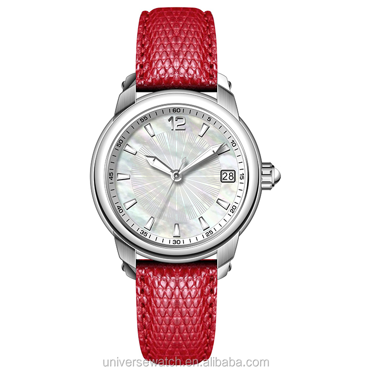 Modern Lady fashion luxury MOP Dial Luminous Hands Automatic Mechanical Women Wrist watch