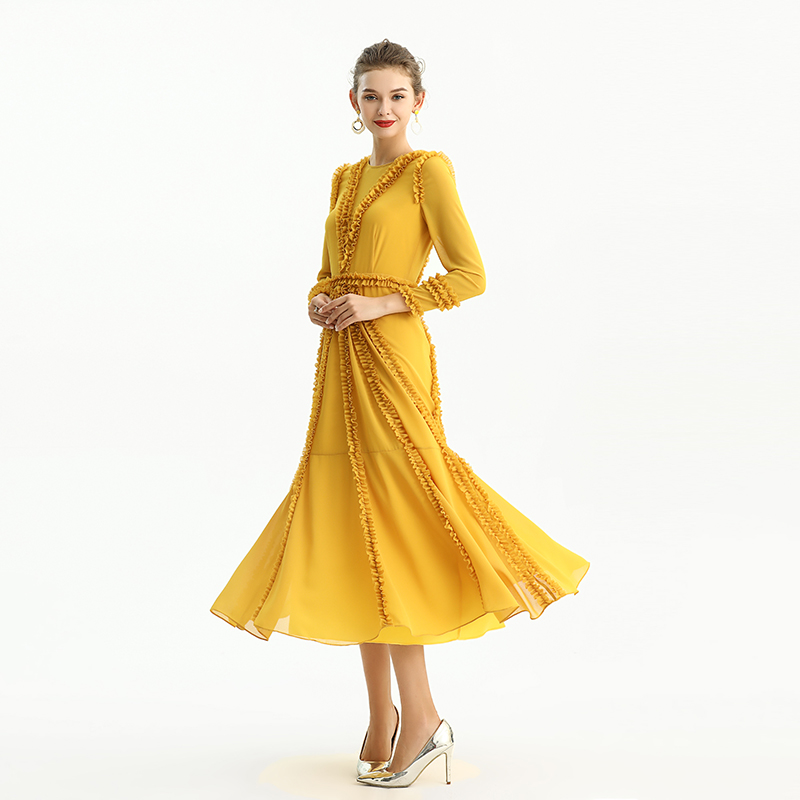 ND084  Fashion women clothing Summer Elegant Evening Office Formal Women Long Dresses