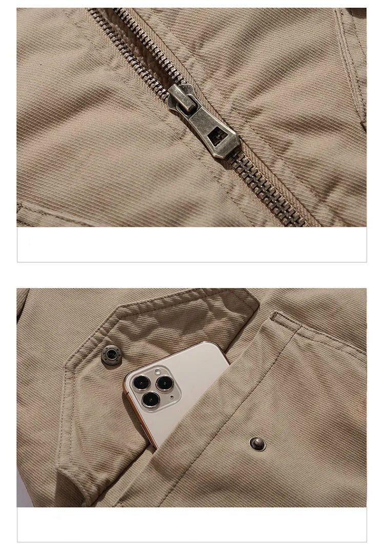 New Men's Jacket Cotton Jacket Winter Plus Velvet Thick Lamb Wool Coat Woolen Collar Middle-aged Men's Jacket