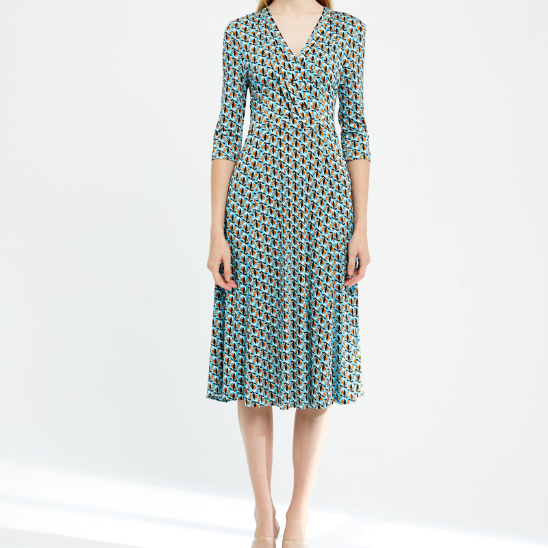 2023 new arrivals Ladies Manufacturer Custom Clothing Silk Women Dresses Casual Summer Elegant