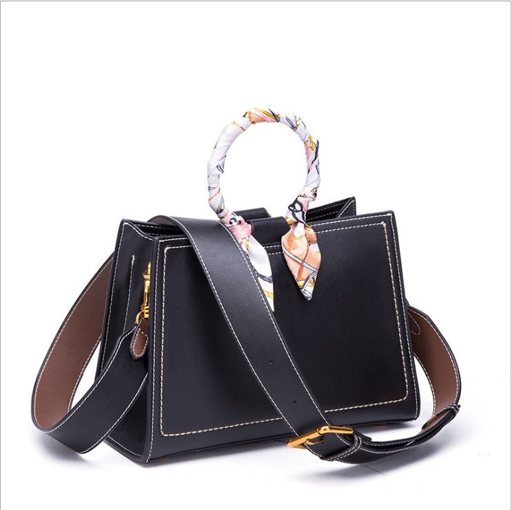 2019 new  leather handbags European and American fashion spring and summer shoulder diagonal handbag