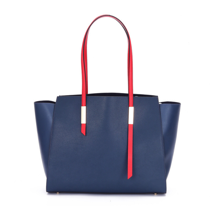 Custom Fashionable lady Leather Tote Bags Women Bags Handbag