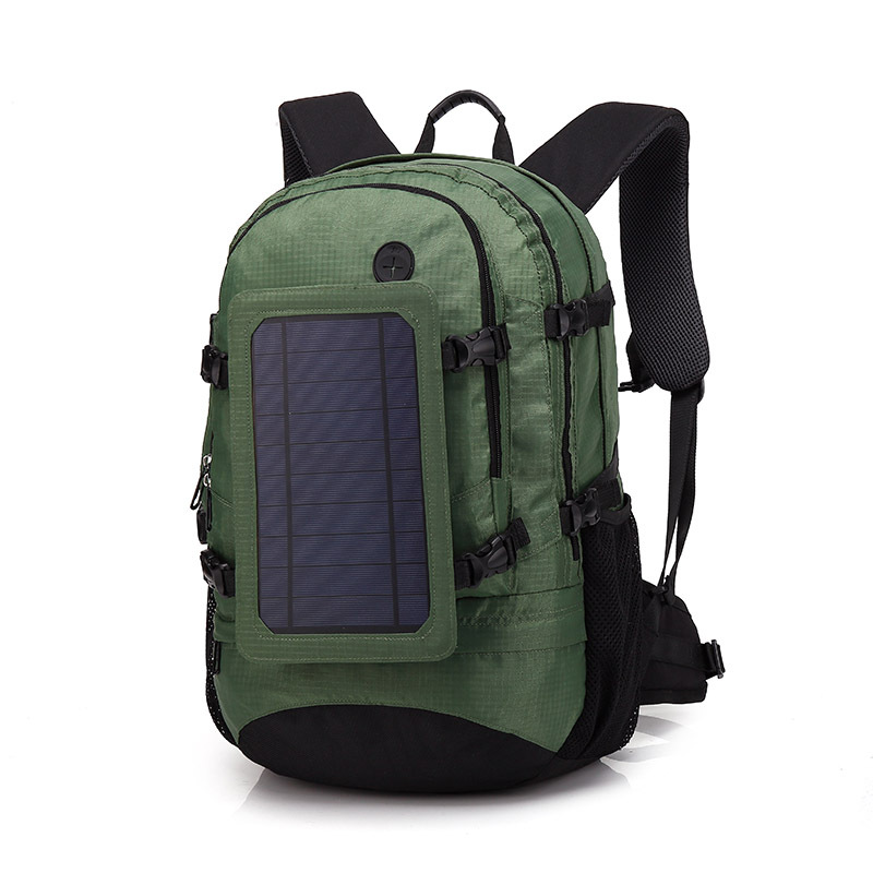 Solar Back Pack Power Panel Charger Bag Energy Backpacks for men