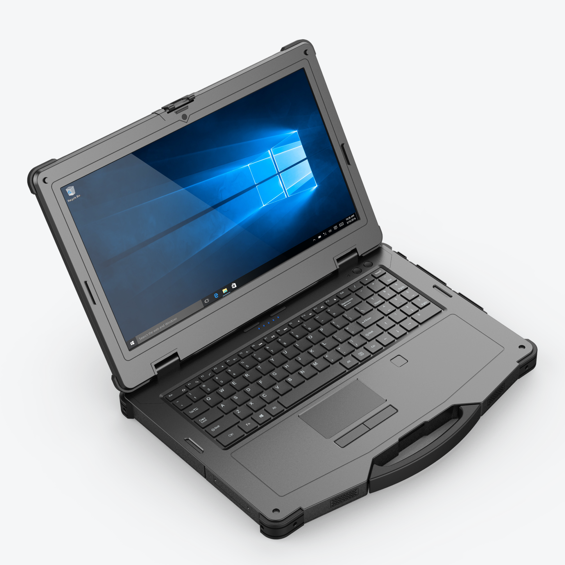 15.6" i5 Fully Rugged laptop IP65 China rugged notebook industry computer