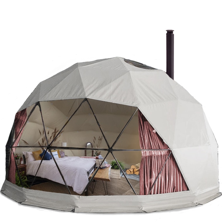 Outdoor Igloo Yurt Geodesic Camping Wind Wall Glamping Dome Tent Dome Garden Dome Tent