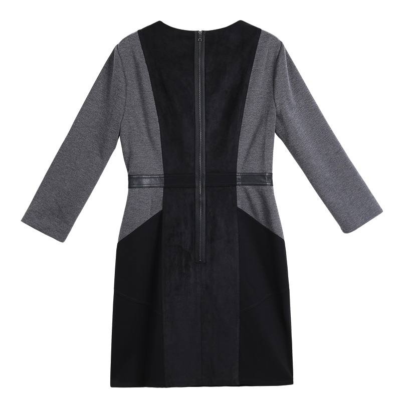 1G70 2022 Dresses lady elegant solid color slim career office casual dresses women