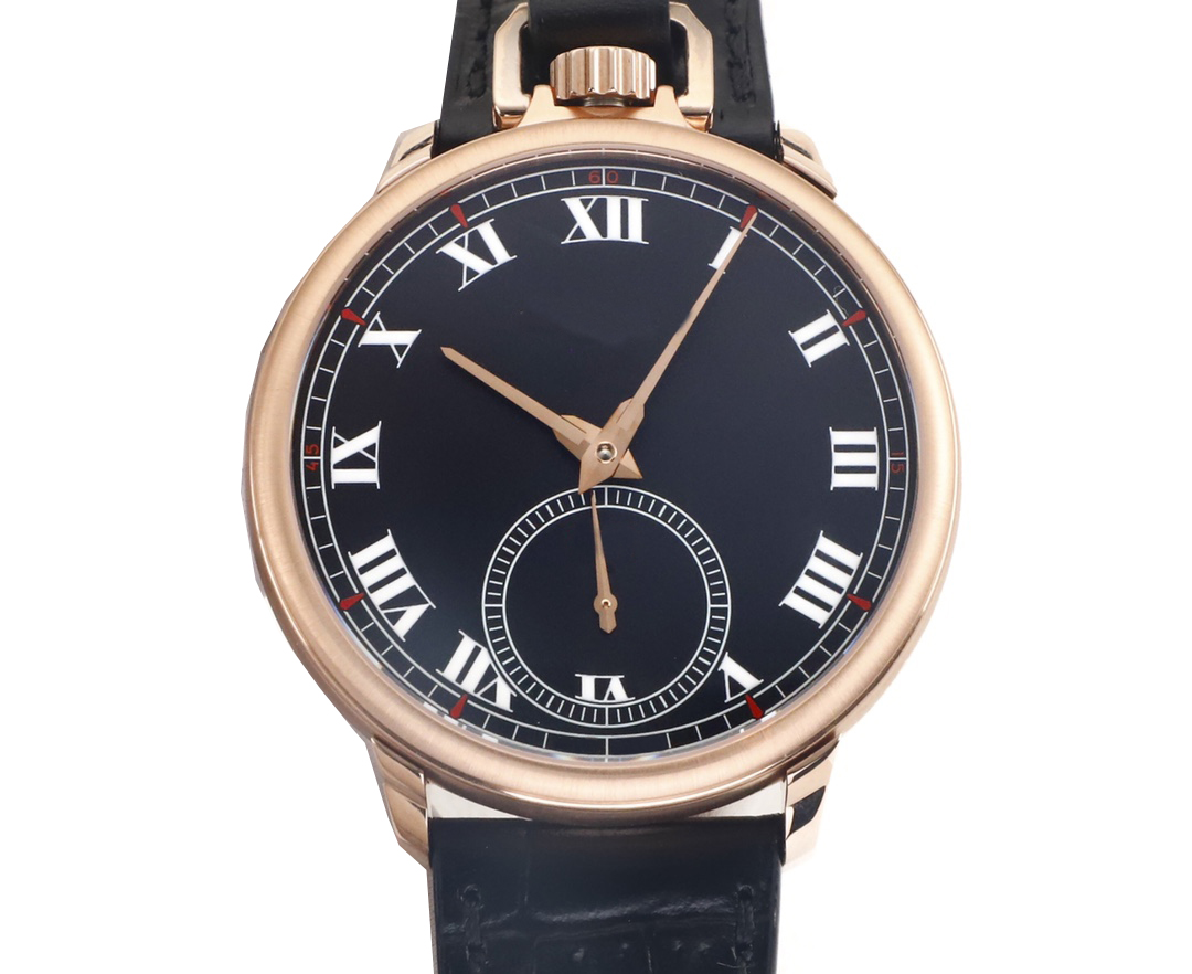 Real Leather Deployment classic pin buckle Watch and pocket watch in one Mechanical Watches