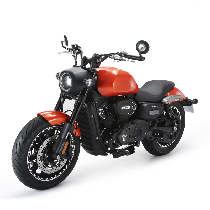 Top Selling Chopper 400cc High Power Water Cooling Double Cylinder Gas Powered Gasoline Racing Motorcycle