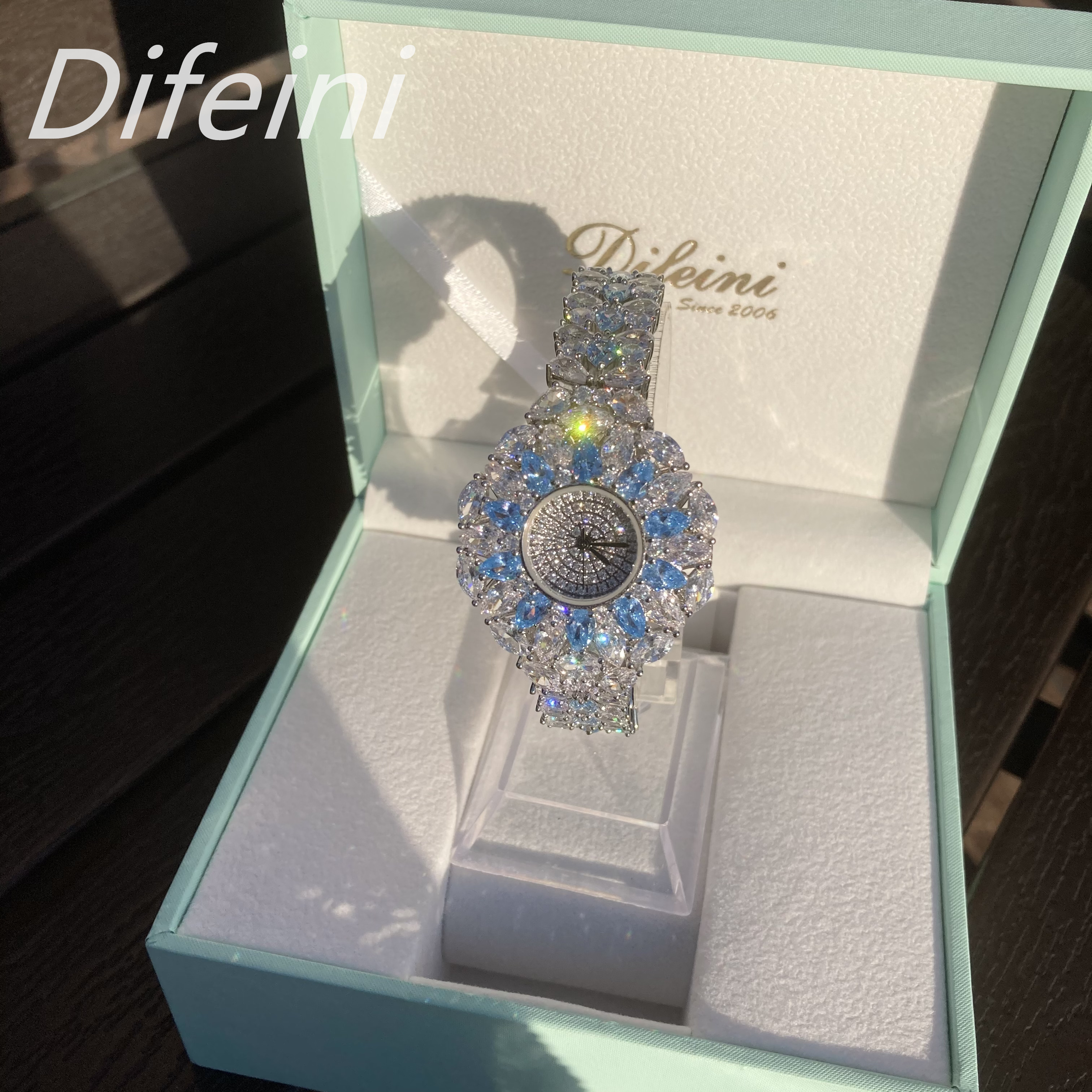 Lady Watches Diamond Crystal Zircon Watches Luxury Brand Wrist Charming Female Watch Wristwatch Design 2021