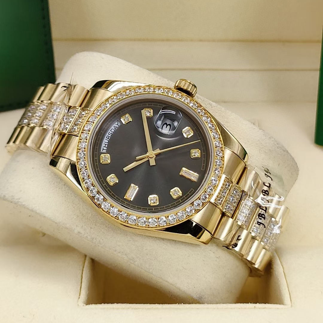Factory cheap watch gorgeous appearance gold watch luxury waterproof watch
