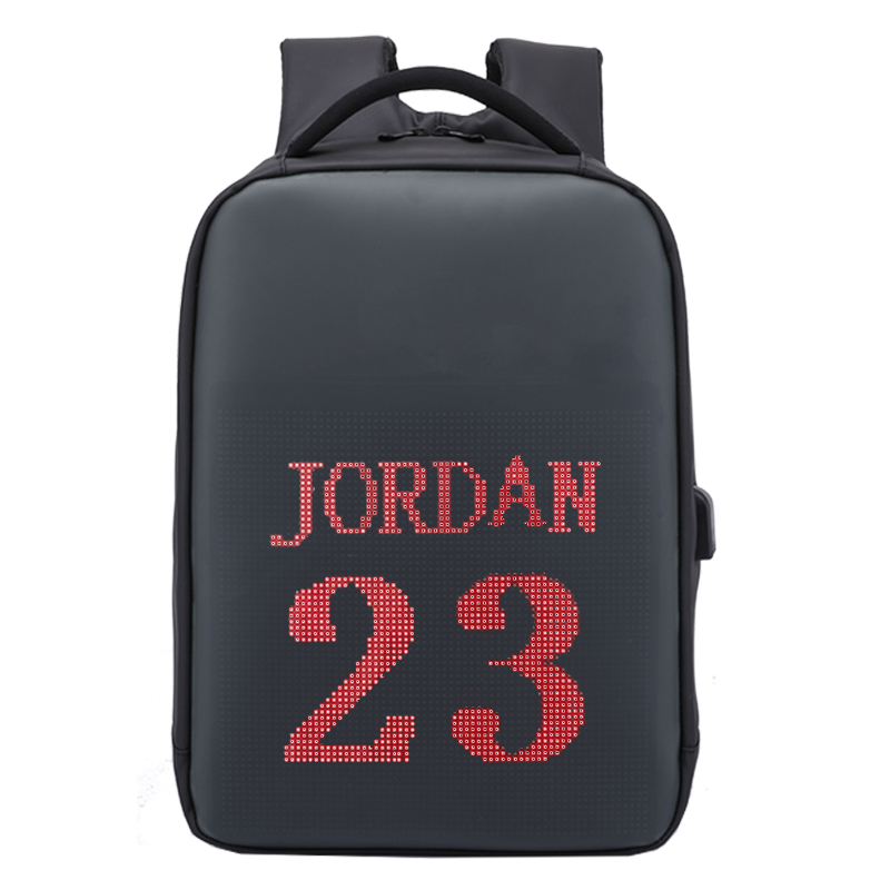 Basketball led backpack pixel backpack bags oem personalized backpack