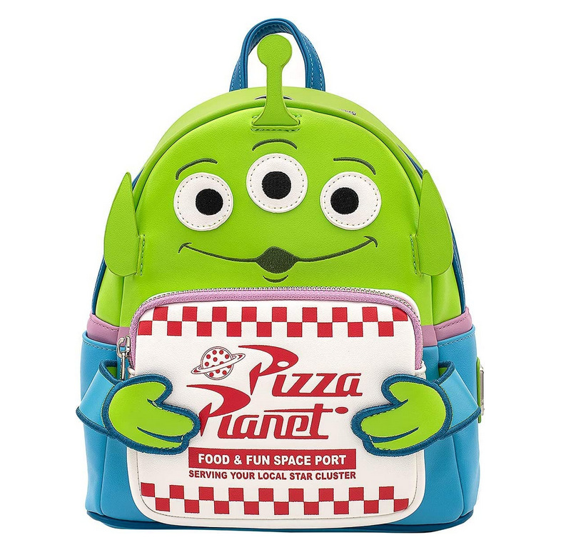 Disney  Loungefly Toy Story Cute Disney Sullivan Schoolbag Three-eyed Boy College Backpack Child Backpack