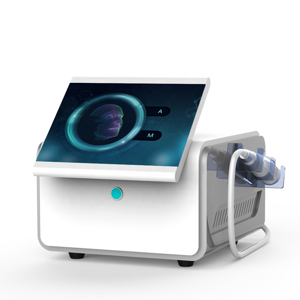 2022 new produce  RF radio frequency non-invasive stretch marks removal gold rf microneedle fractional machine.