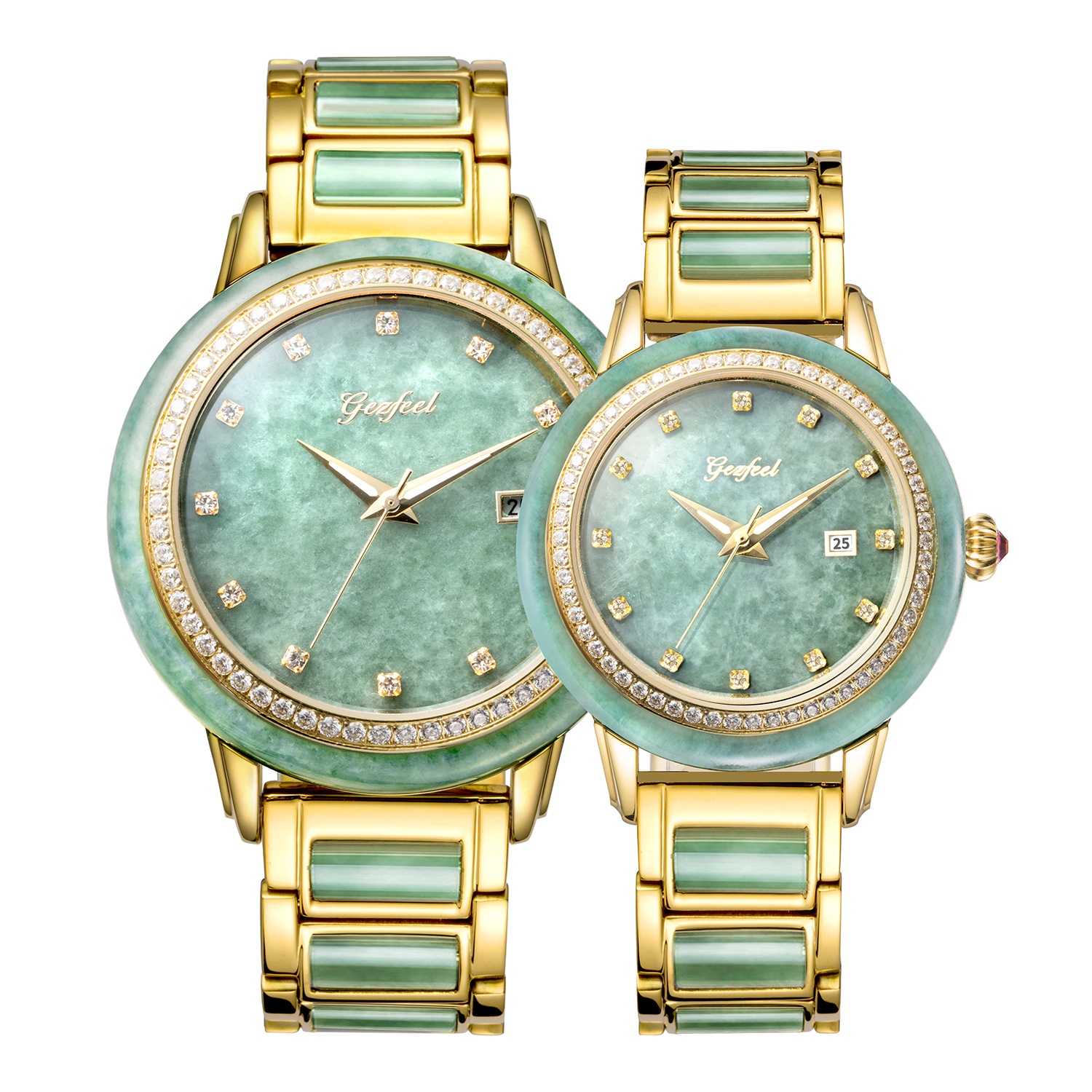 RTS High Quality Quartz Watch Automatic Mechanical Jade Watches Luxury Jewelry Watch Wrist Luxury