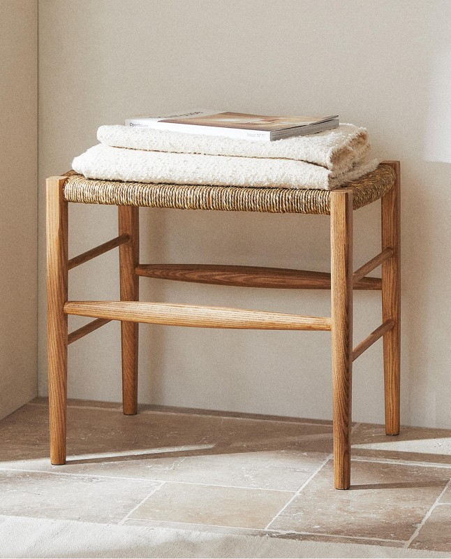 ASH AND SEAGRASS BENCH