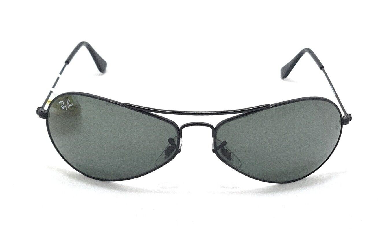 Ray-Ban RB3306 002 Aviator Men Black/Green(G15) Sunglasses 60-15-130