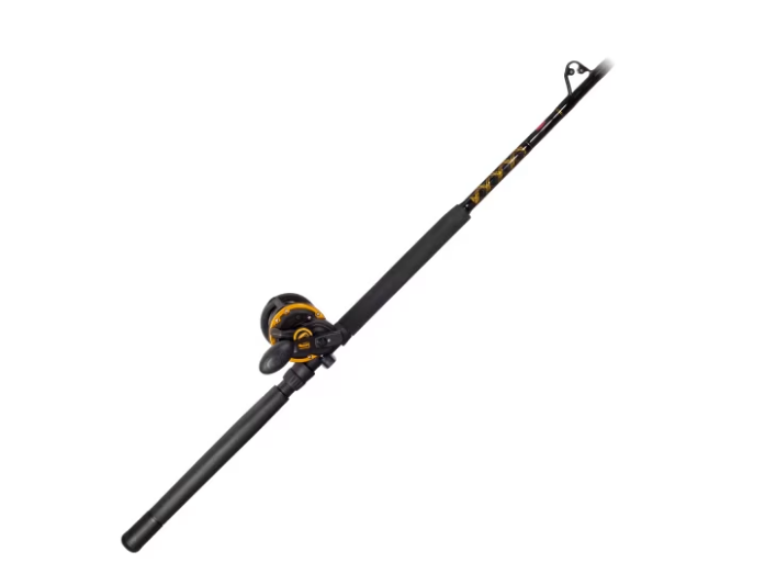 PENN Squall 60 Lever Drag Conventional Rod and Reel Combo - Model SQL60LD3080C60R