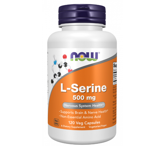 L-Serine 500 mg Veg Capsules-120Veg Capsules