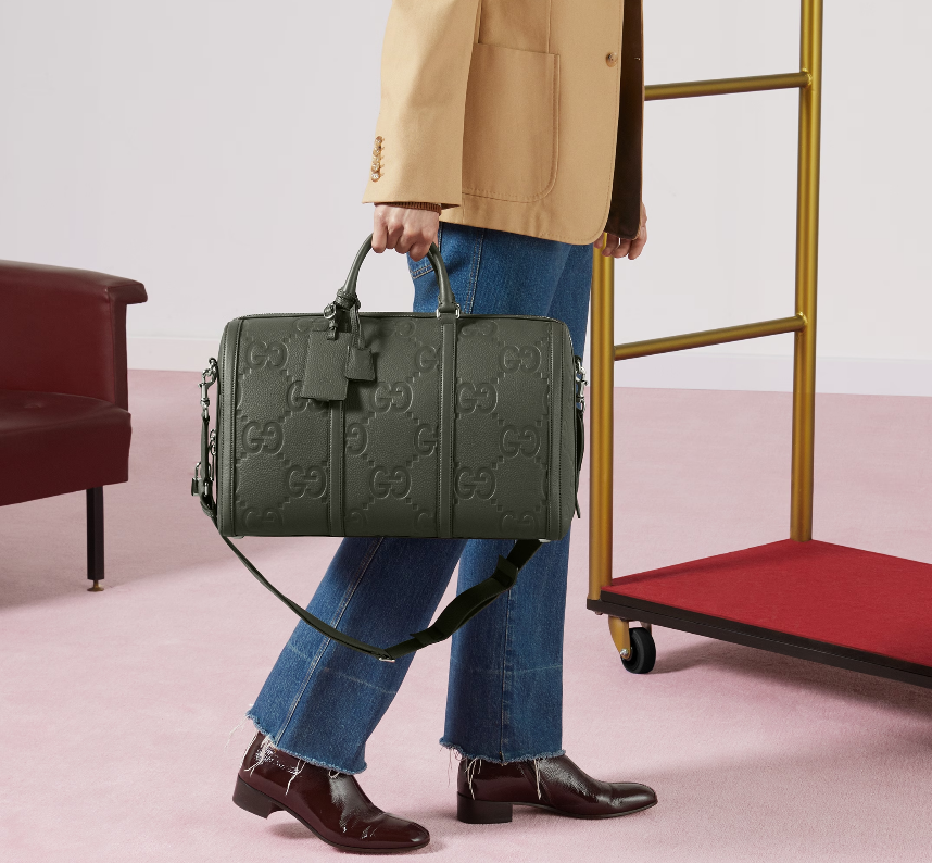 GUCCI JUMBO GG SMALL DUFFLE BAG