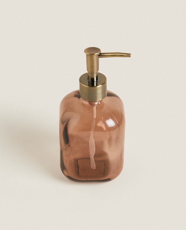 CARAMEL GLASS DISPENSER