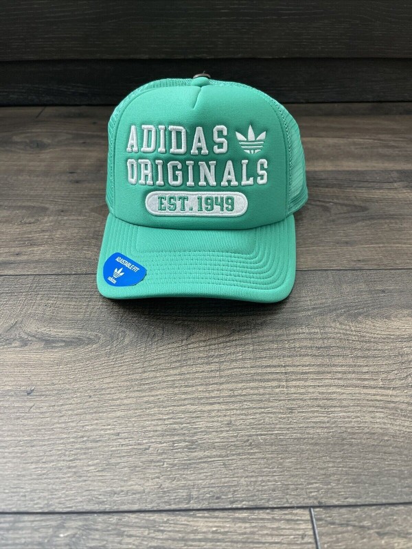 adidas Originals Men's Icon Trucker Structured Precurve Snapback Cap