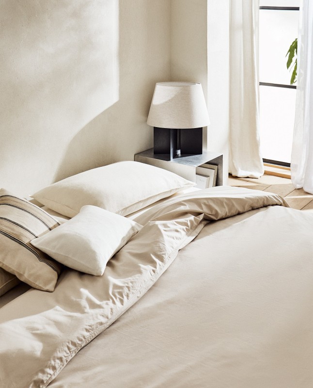 (300-THREAD-COUNT) COTTON SATEEN DUVET COVER