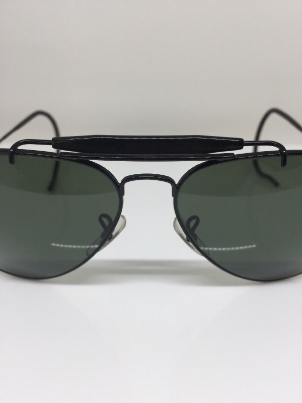 New Ray Ban Aviator Sunglasses RB 3030 Outdoorsman L9500 C. Black W/ G15 Lenses