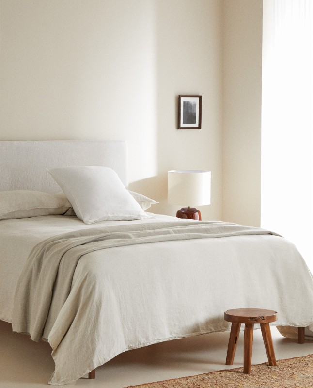 (160 GSM) WASHED LINEN DUVET COVER
