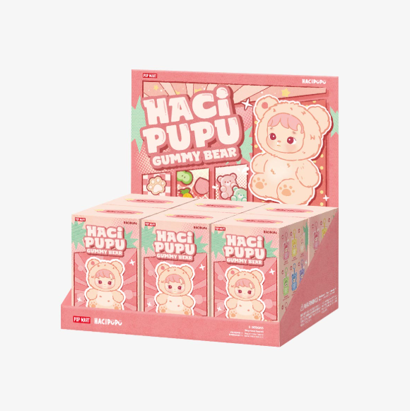 HACIPUPU Gummy Bear Series-Vinyl Plush Pendant Blind Box