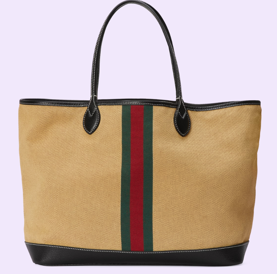 GUCCI OPHIDIA LARGE FOLDABLE TOTE BAG