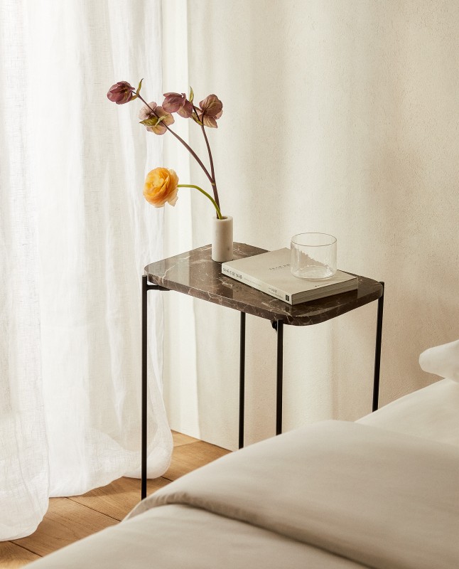 MARBLE SIDE TABLE