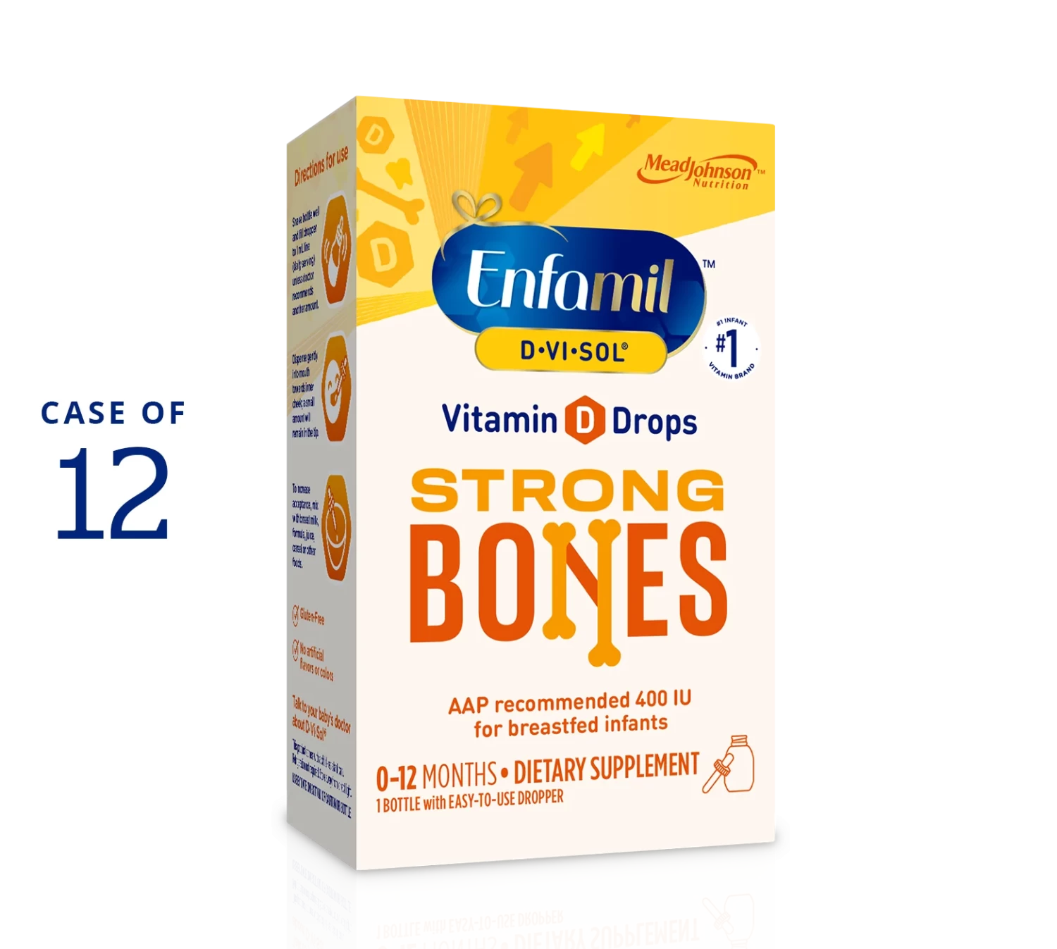 Enfamil® D Vi Sol® Vitamins Liquid 50 mL Bottle (Case of 12)