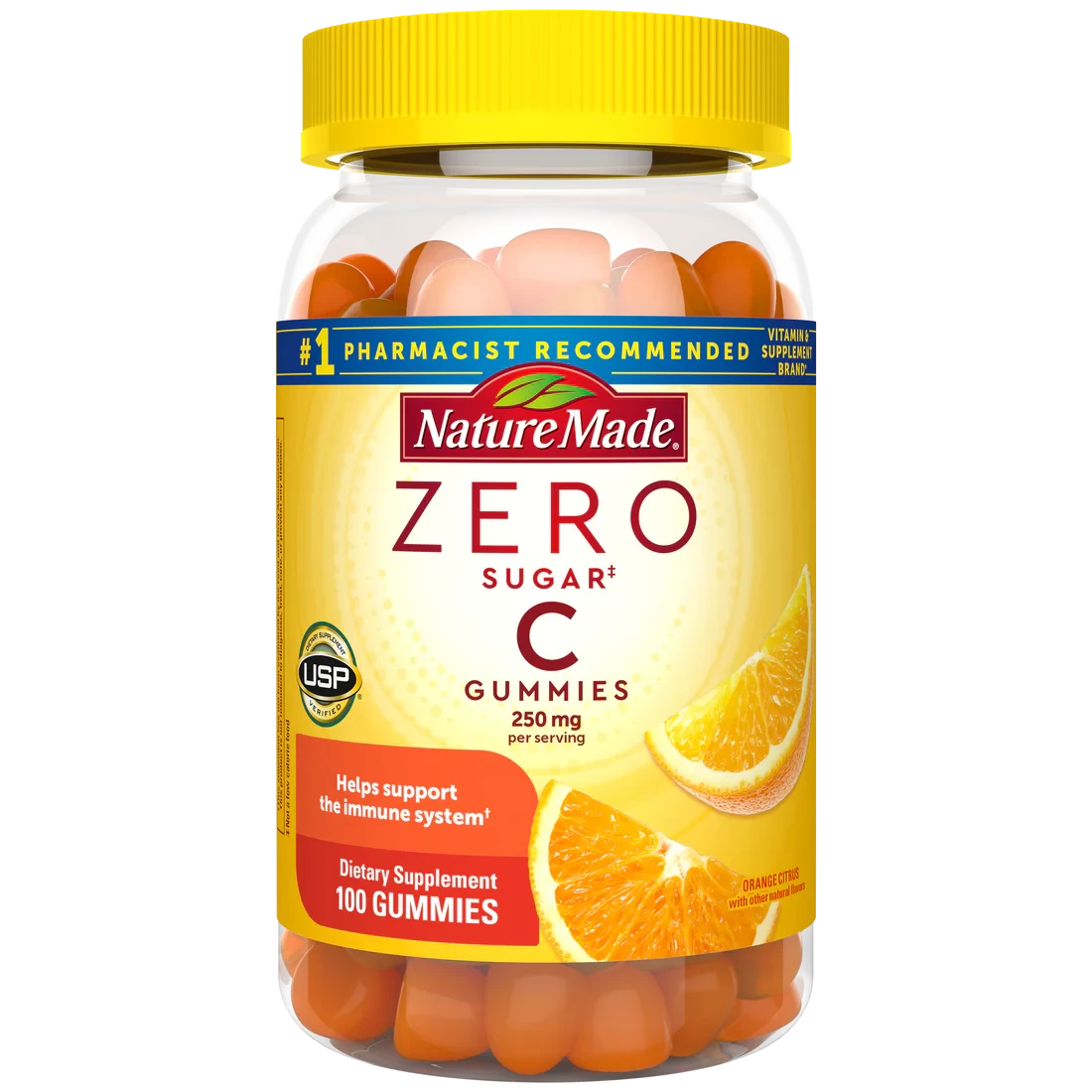 Zero Sugar‡ Vitamin C Gummies 250 Mg Per Serving