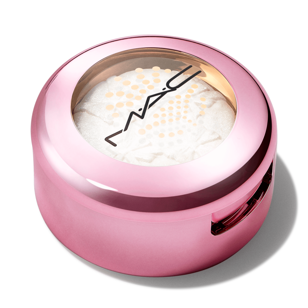 SPARKLER EYE SHADOW--CLINK CLINK--White with multicolor rainbow pearl-1.5 G / 0.05 OZ