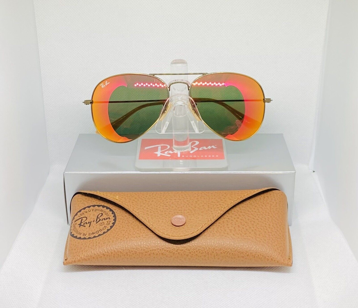 Ray-Ban RB3025 Aviator 58mm Sunglasses - Bronze Frame