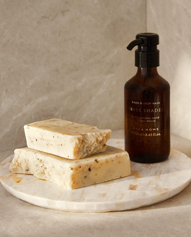 ROUND MOTHER-OF-PEARL TRAY