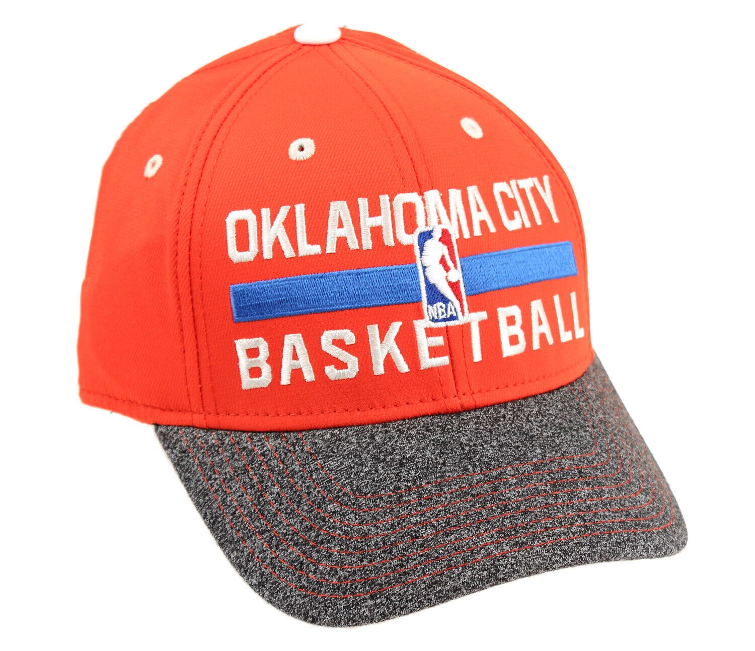 Adidas NBA Men's Oklahoma City Thunder Structured Flex Fit Hat